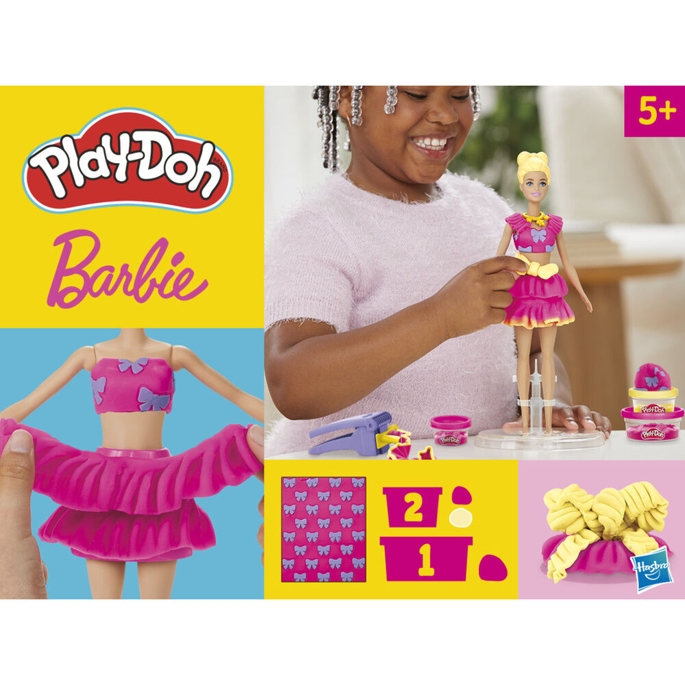 Imagen 1 - Volantes Y Lazos Barbie Play-doh