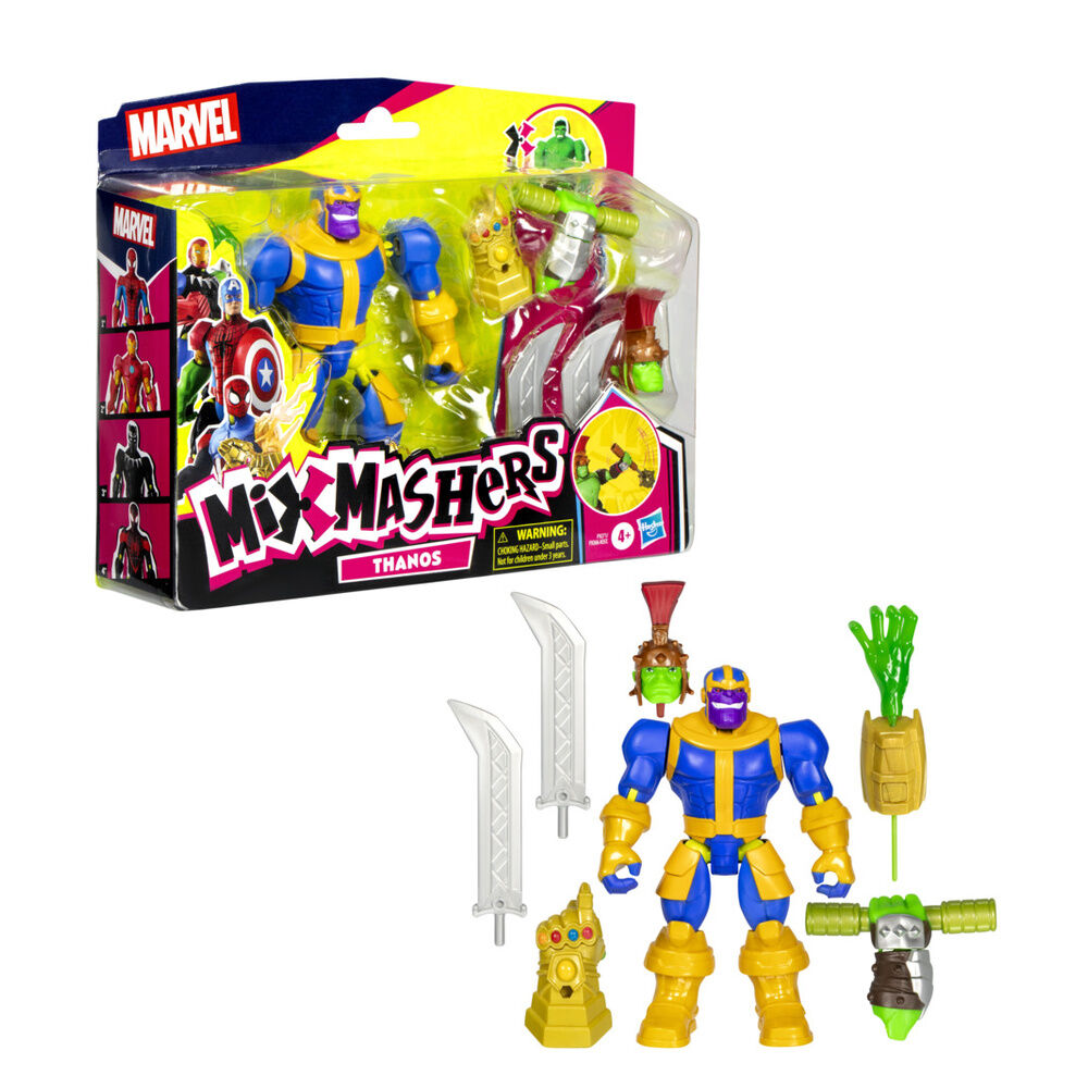 Imagen 4 - Figura Thanos Deluxe Mix Mashers Marvel 12Cm