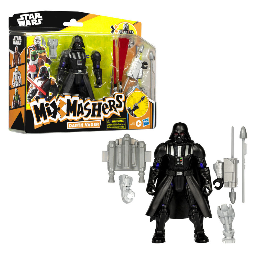Imagen 2 - Figura Darth Vader Deluxe Mix Mashers Star Wars 12Cm