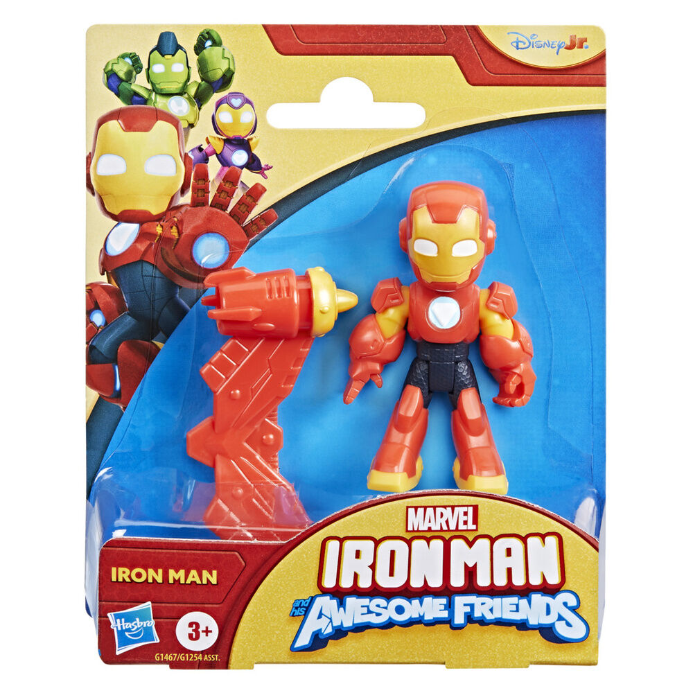 Imagen 4 - Figura Iron Man - Iron Man Y Su Superequipo Marvel 7Cm