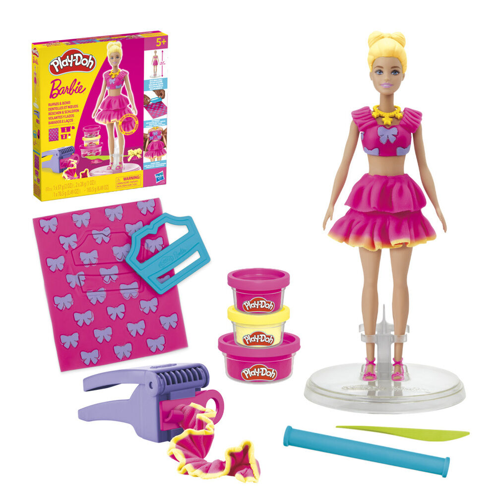 Imagen 2 - Volantes Y Lazos Barbie Play-doh