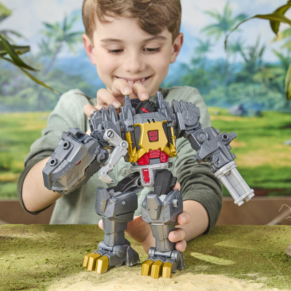 Imagen 4 - Figura Grimlock Cyberworld Transformers 22Cm