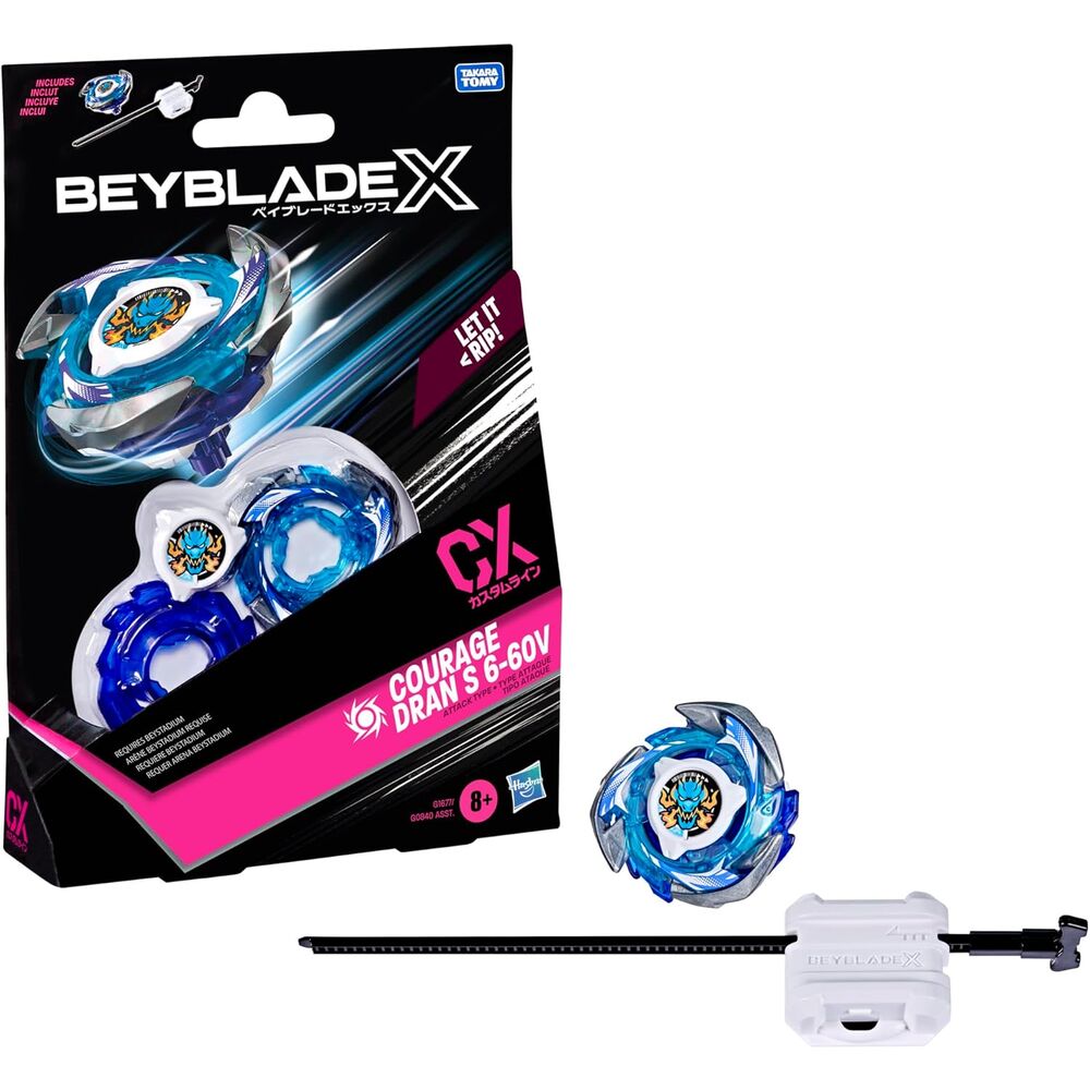 Imagen 3 - Juego Kit Inicial Courage Dran S 6-60V Beyblade X