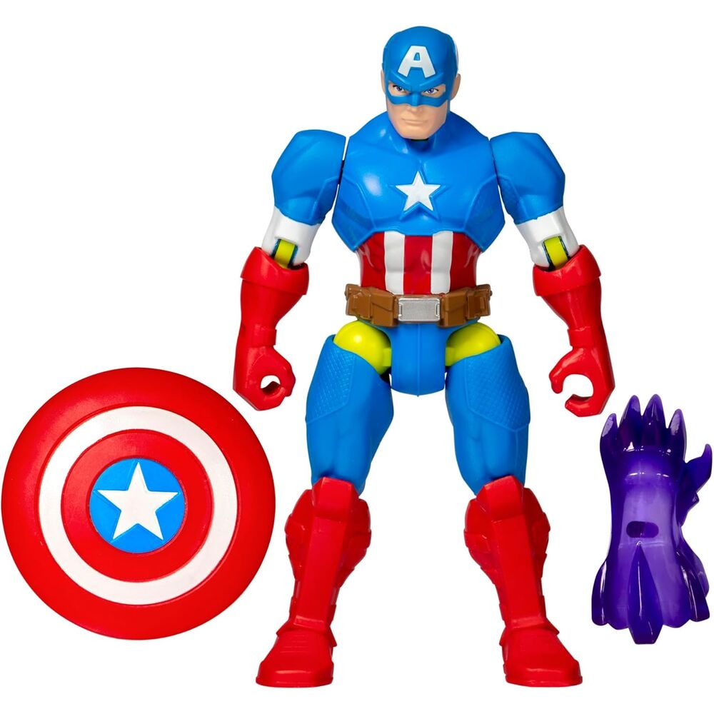 Imagen 3 - Figura Capitan America Mix Mashers Marvel 12Cm