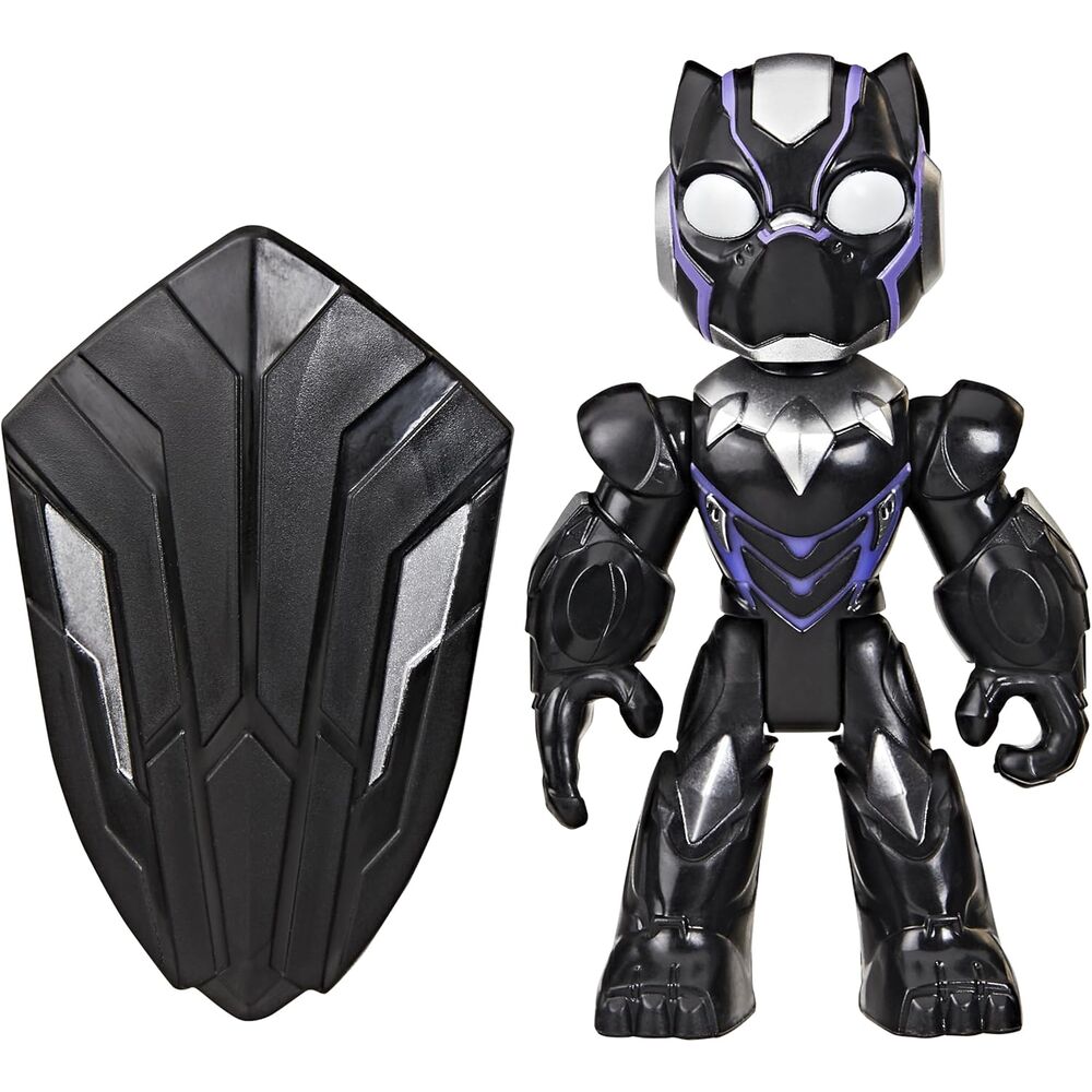 Imagen 3 - Figura Black Panther Iron Man Y Su Superequipo Marvel 7Cm