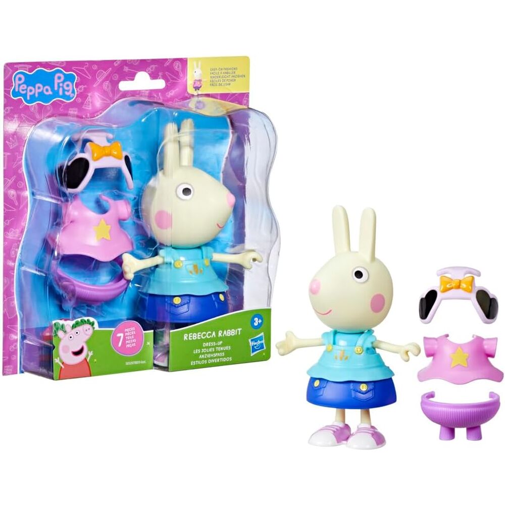 Imagen 1 - Figura Rebecca Rabbit Peppa Pig 15Cm