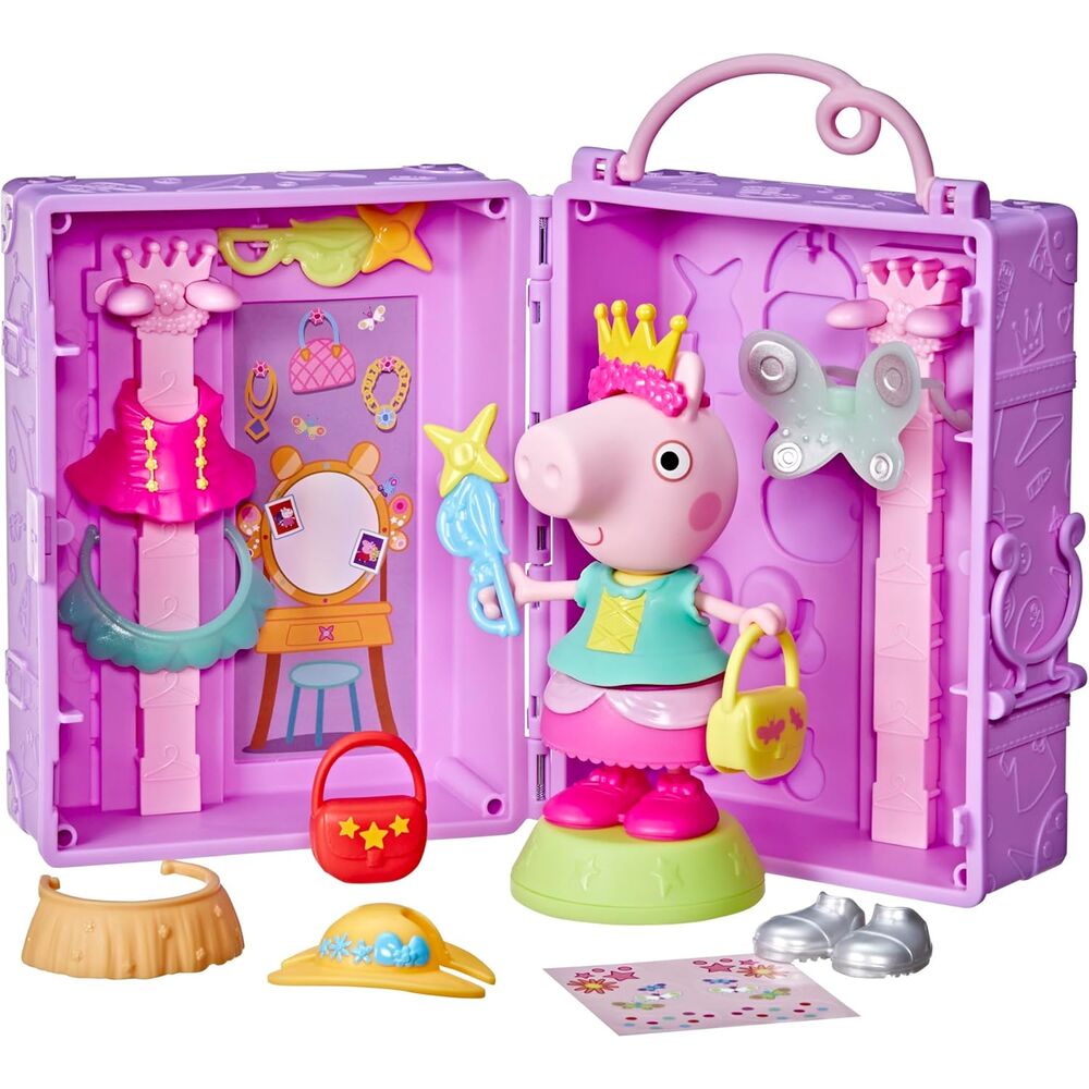 Imagen 1 - El Amario De Peppa + Figura Peppa Pig 15Cm