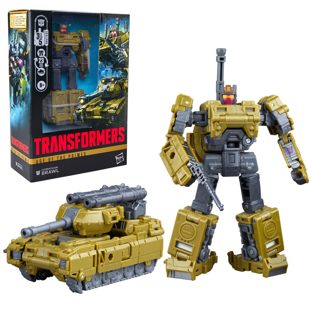 Imagen 9 - Figura Brawl Combaticon Age Of The Primes Transformers 14Cm