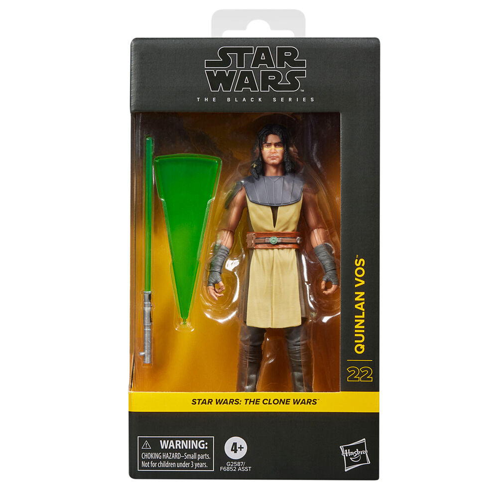 Imagen 1 - Figura Quinlan Vos The Clone Wars Star Wars 15Cm