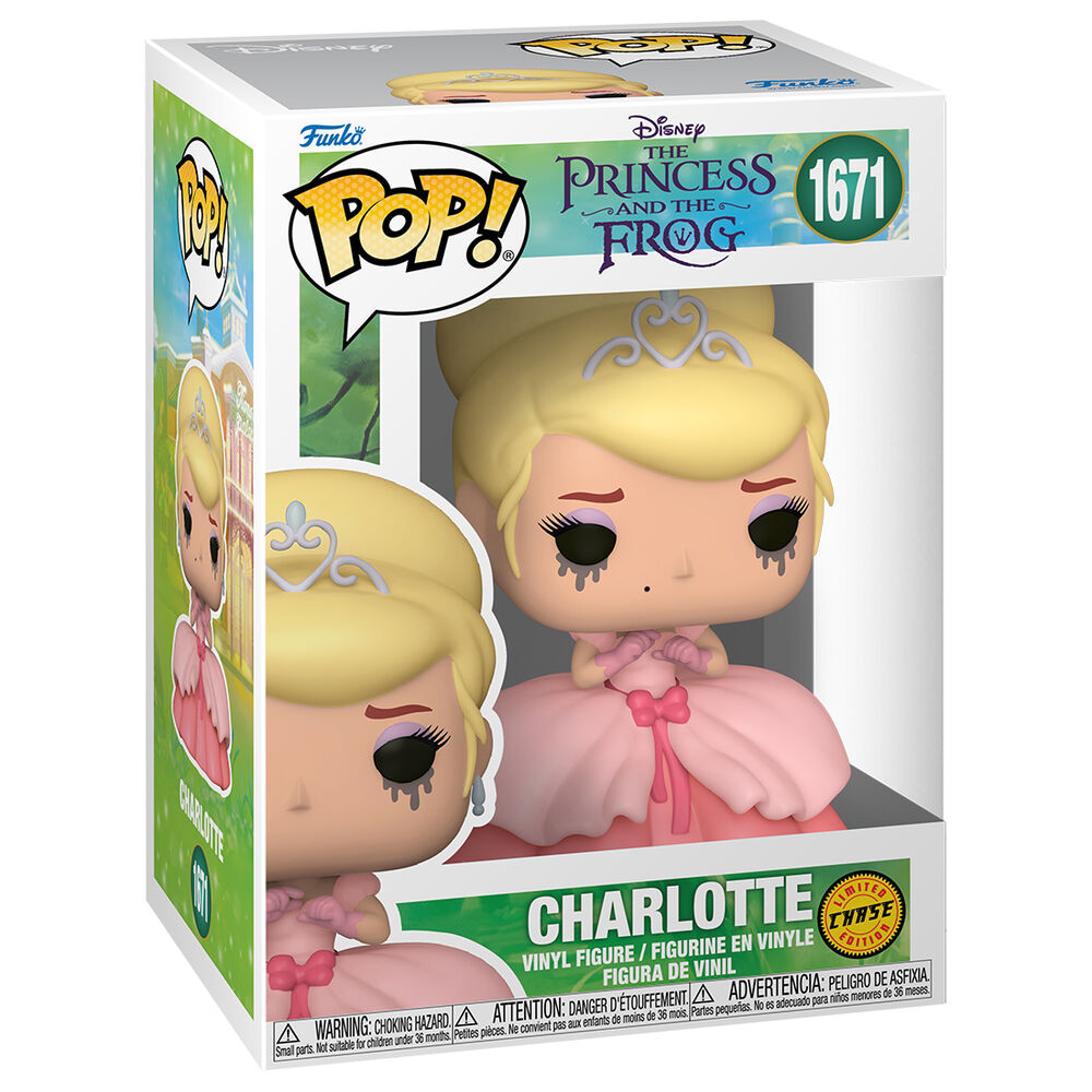 Imagen 2 - Figura Pop Disney Tiana Y El Sapo Charlotte Chase