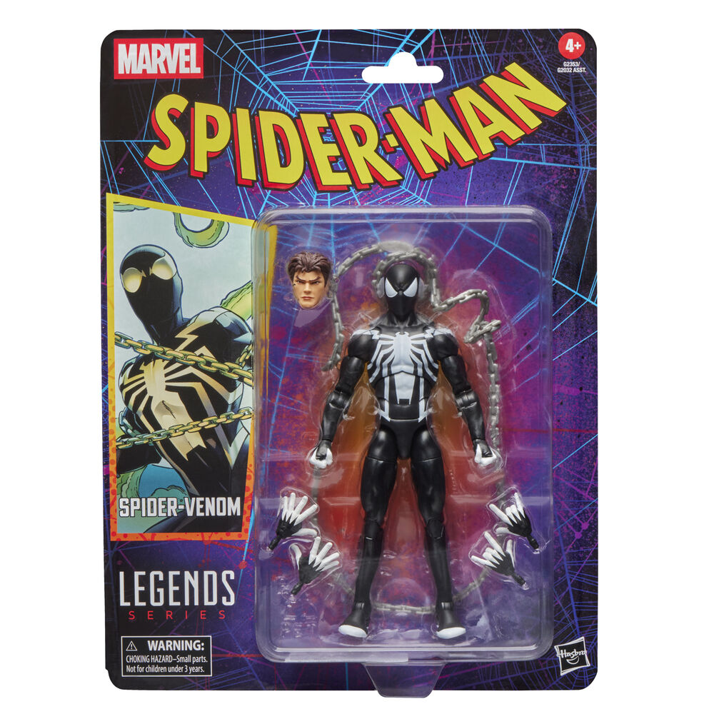 Imagen 2 - Figura Spider-venom Spider-man Marvel Legends Series 15Cm