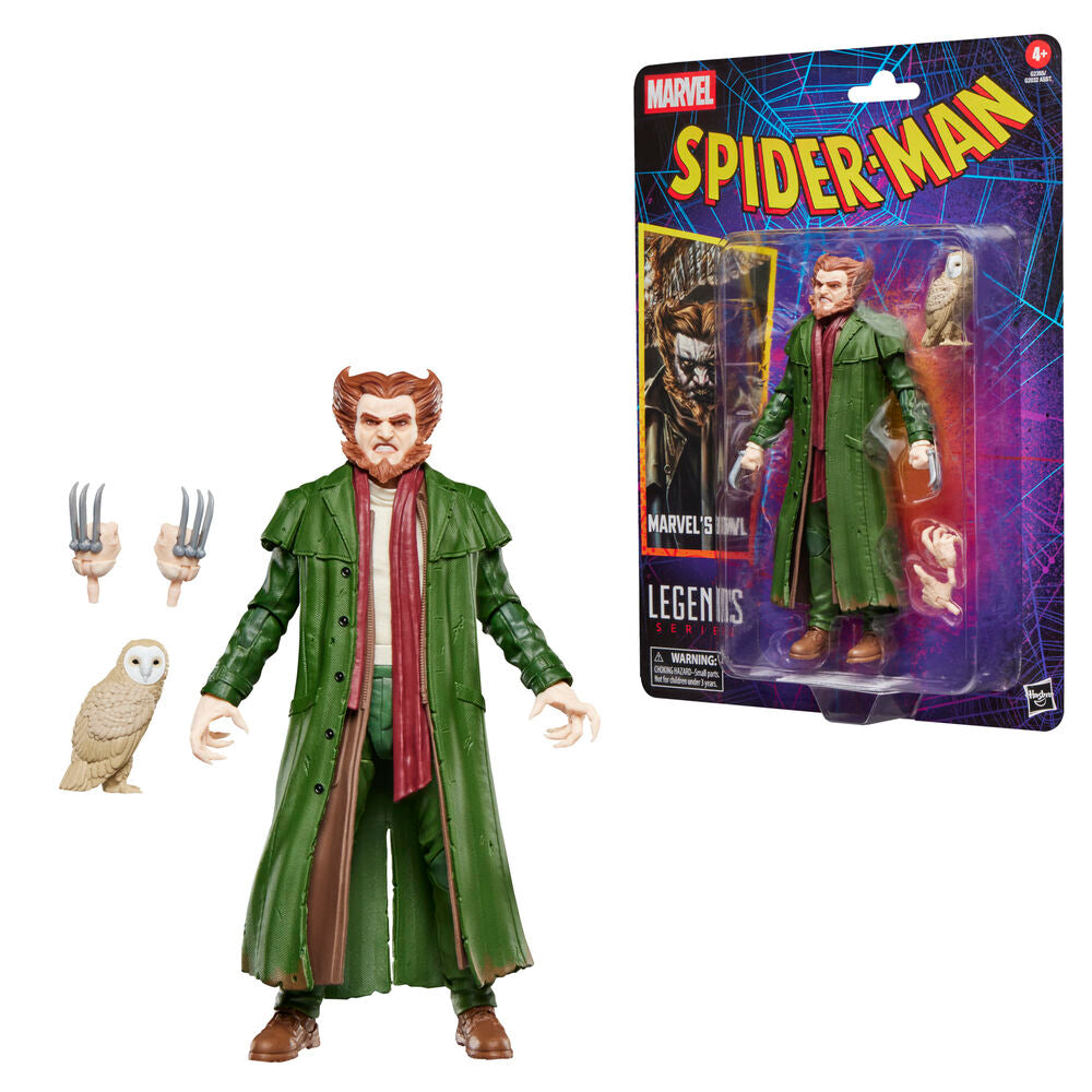 Imagen 1 - Figura Owl Spider-man Marvel Legends Series 15Cm
