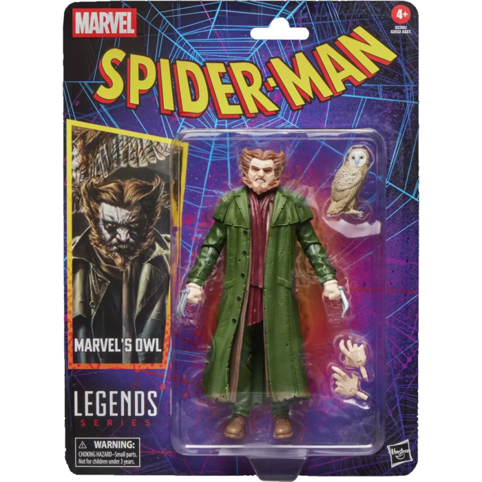Imagen 9 - Figura Owl Spider-man Marvel Legends Series 15Cm