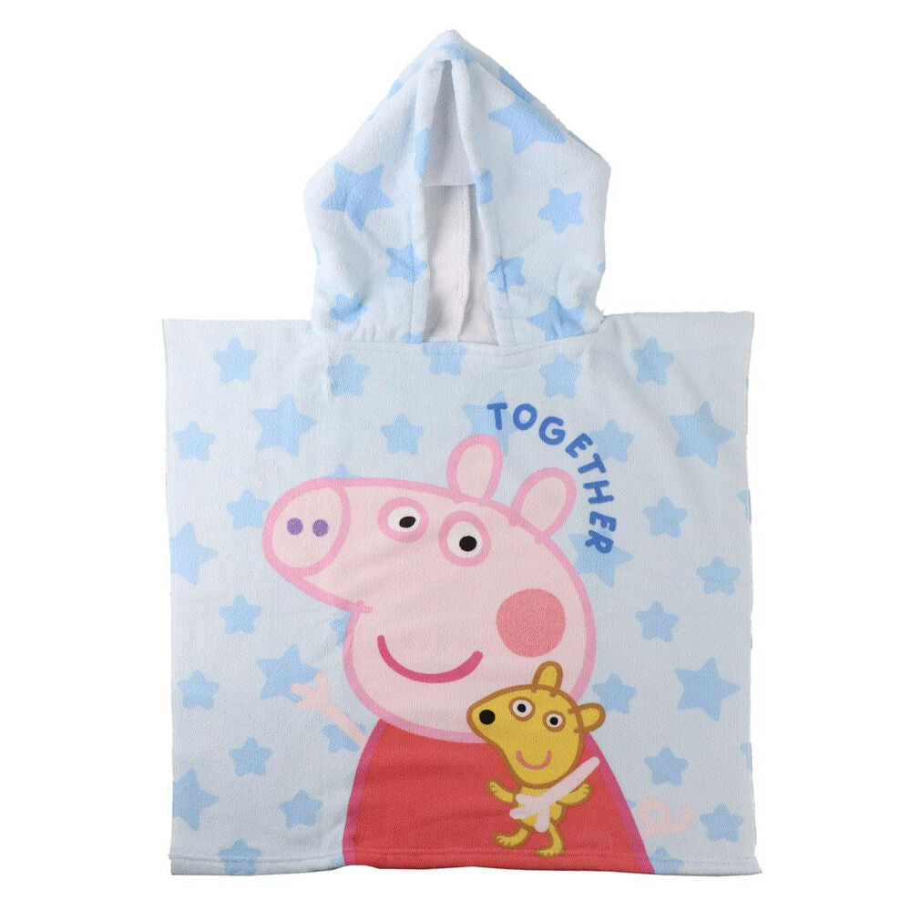 Imagen 1 - Poncho Toalla Peppa Pig Microfibra