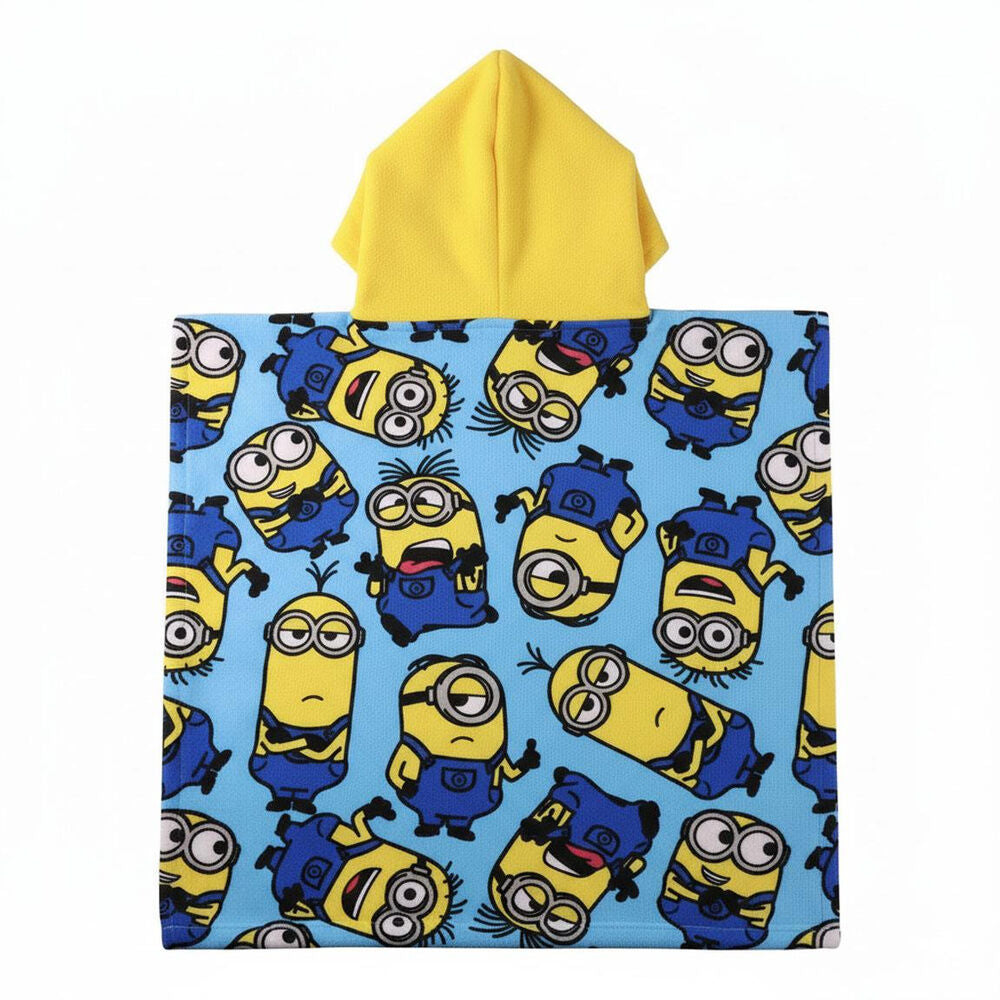 Imagen 2 - Poncho Toalla Minions Microfibra