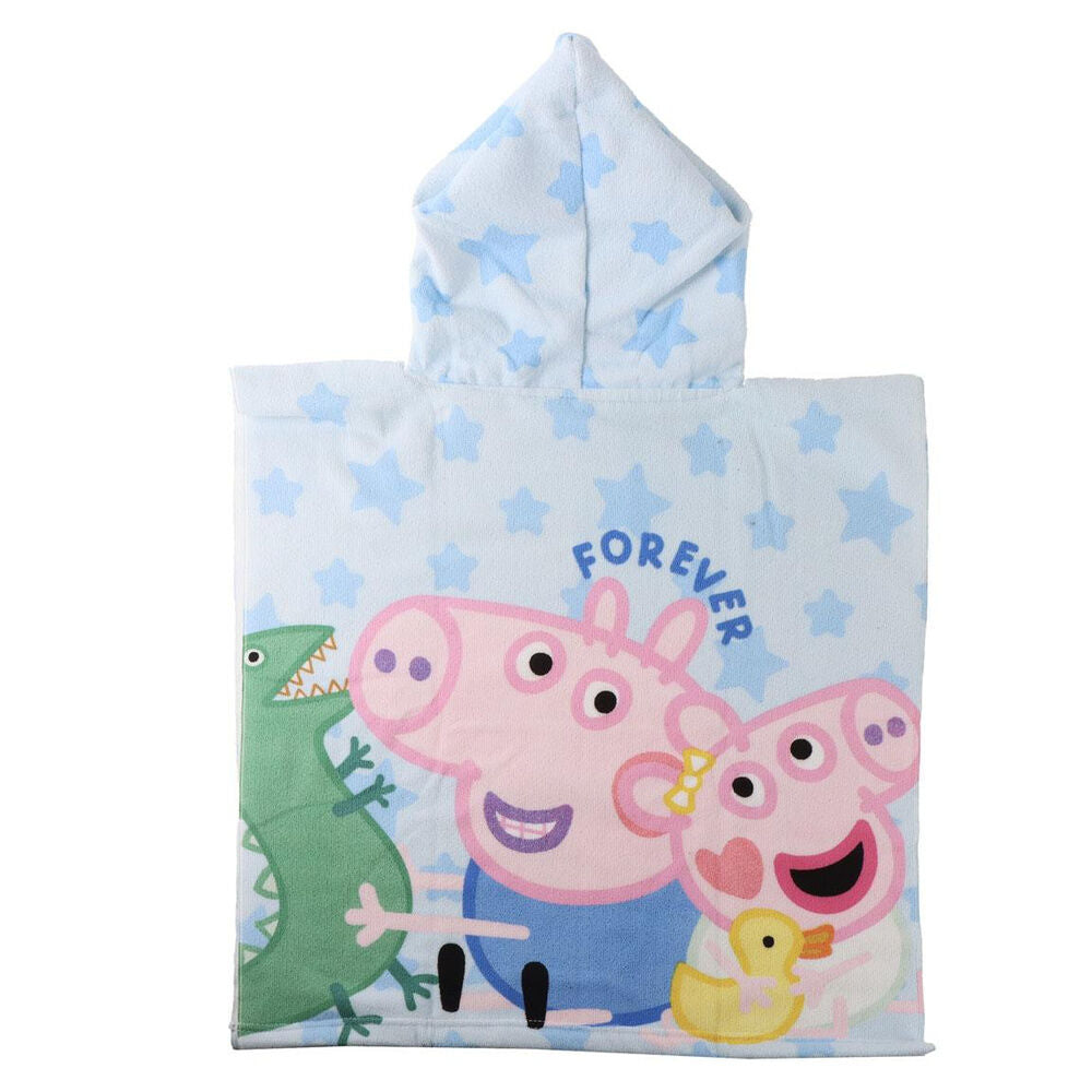 Imagen 2 - Poncho Toalla Peppa Pig Microfibra