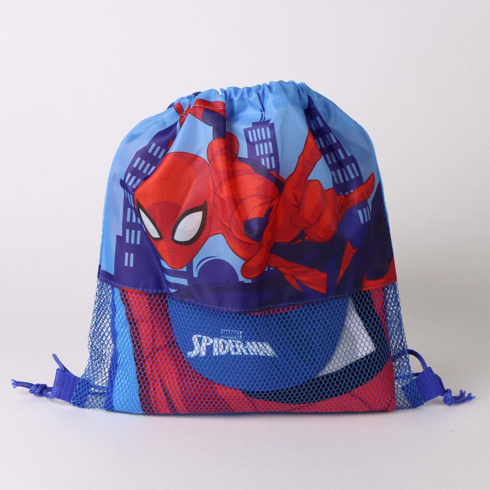 Imagen 1 - Set Toalla + Saco + Gorra Spiderman Marvel