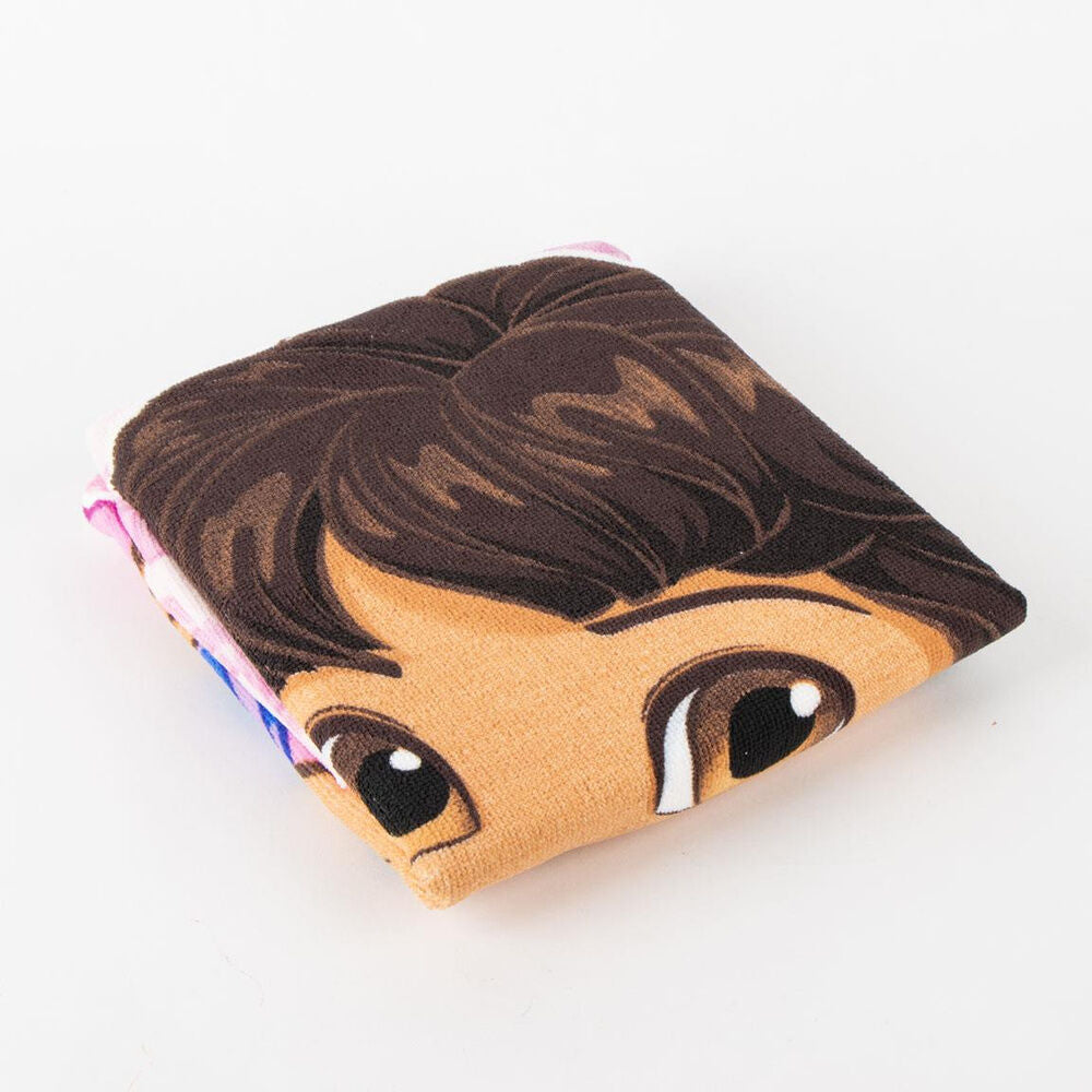 Imagen 3 - Poncho Toalla Dora La Exploradora Microfibra