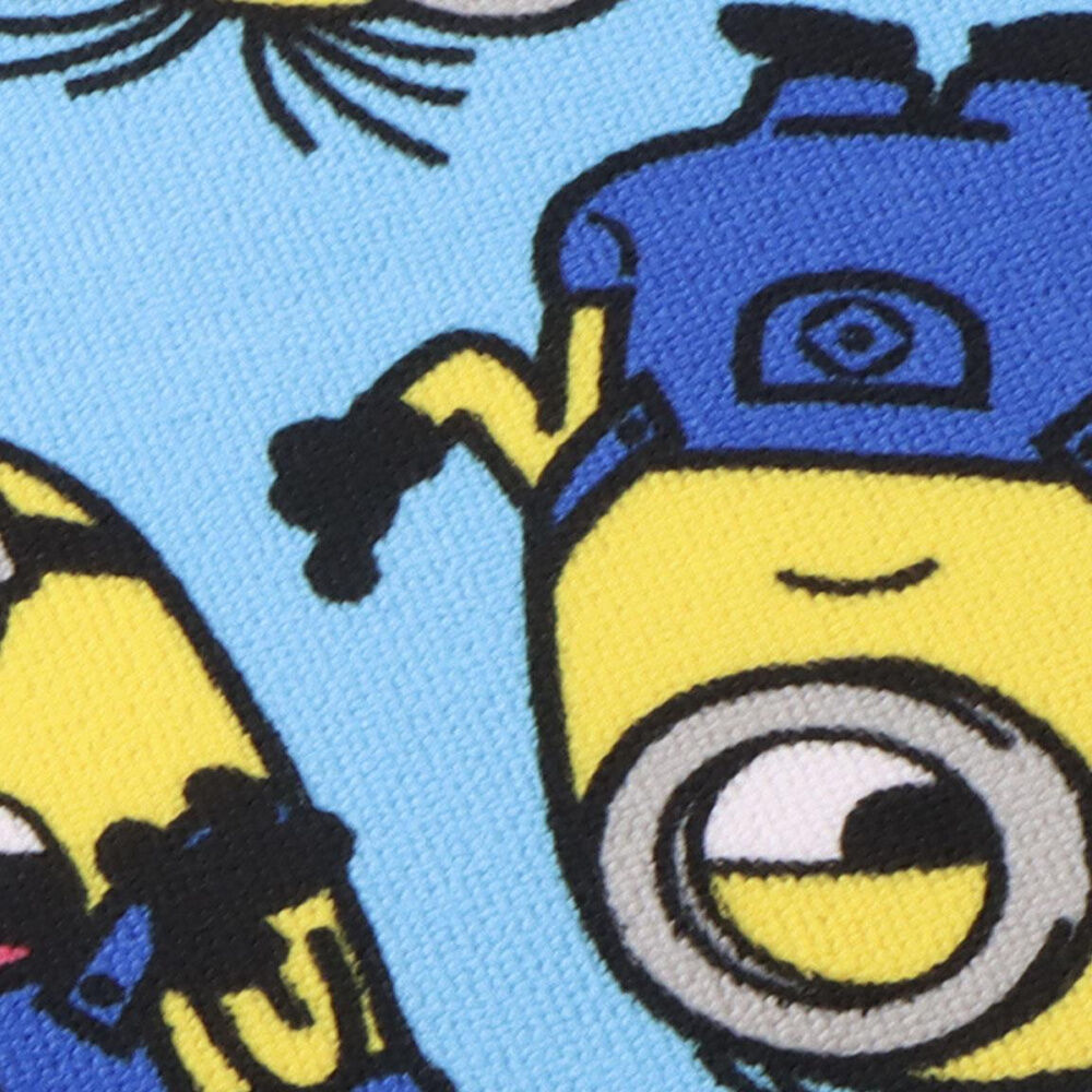 Imagen 4 - Poncho Toalla Minions Microfibra