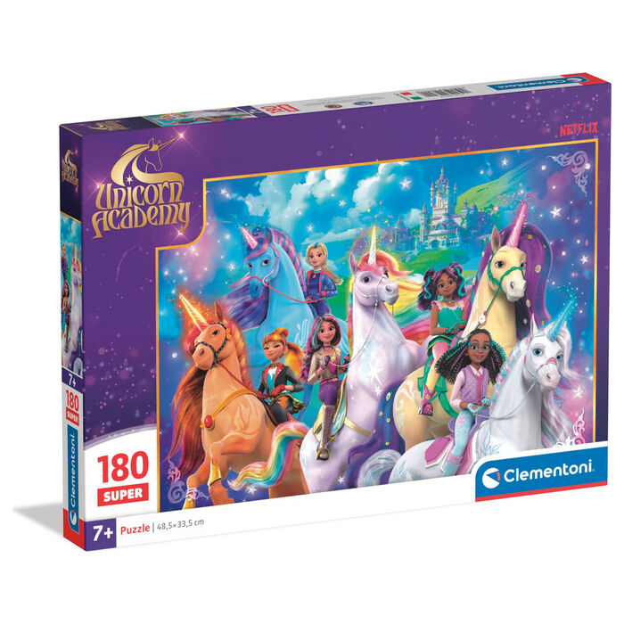 Imagen 1 - Puzzle Academia De Unicornios 180Pzs