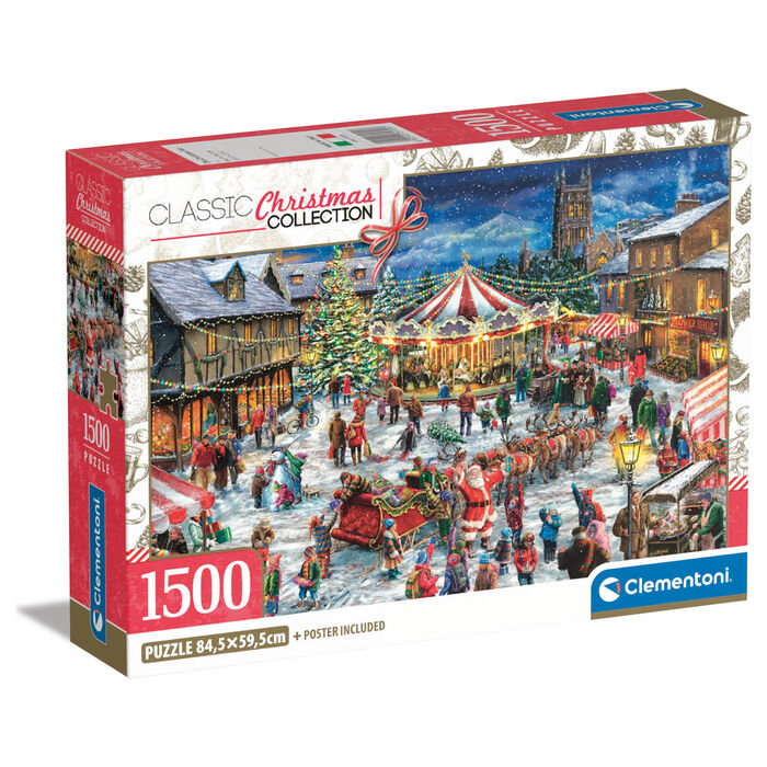 Imagen 1 - Puzzle La Feria De Navidad 1500Pzs