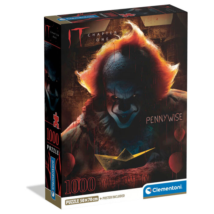 Imagen 2 - Puzzle Pennywise It 1000Pzs