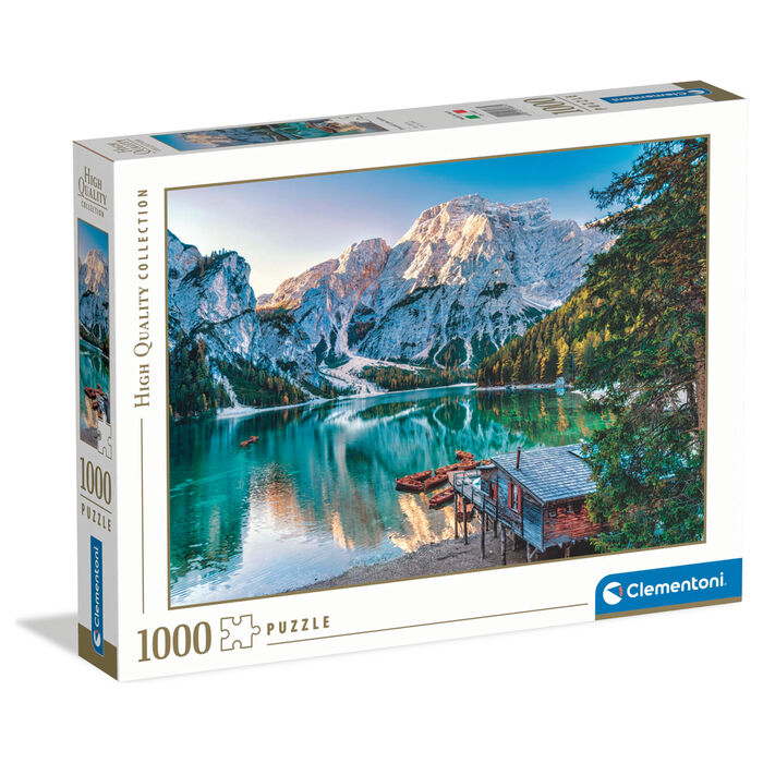 Imagen 1 - Puzzle Lago Emerald Braies 1000Pzs