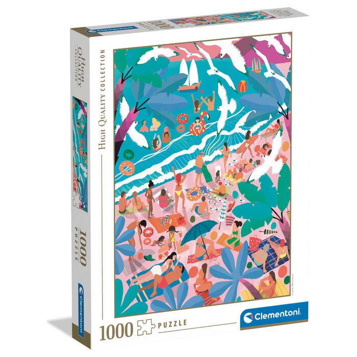 Imagen 1 - Puzzle Domingo En La Playa 1000Pzs