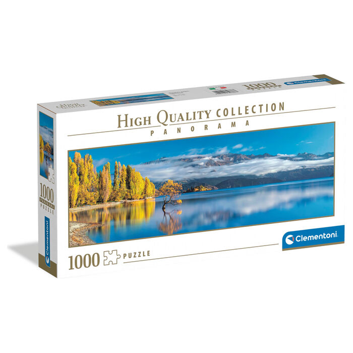 Imagen 1 - Puzzle Panorama El Reflejo Dorado De Wanaka 1000Pzs