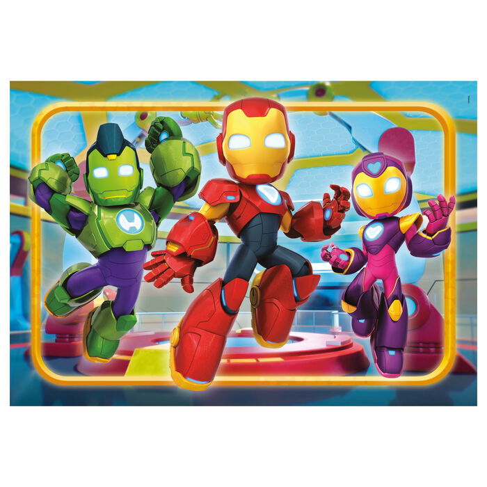 Imagen 2 - Puzzle Iron Man Y Su Superequipo Marvel 30Pzs