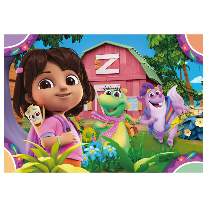Imagen 2 - Puzzle Dora La Exploradora 2X20pzs