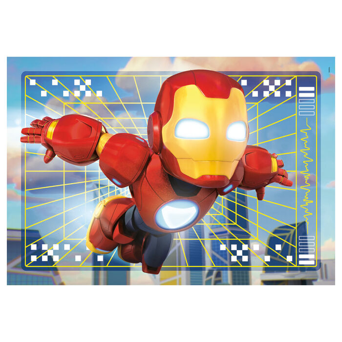 Imagen 2 - Puzzle Iron Man Y Su Superequipo Marvel 2X20pzs
