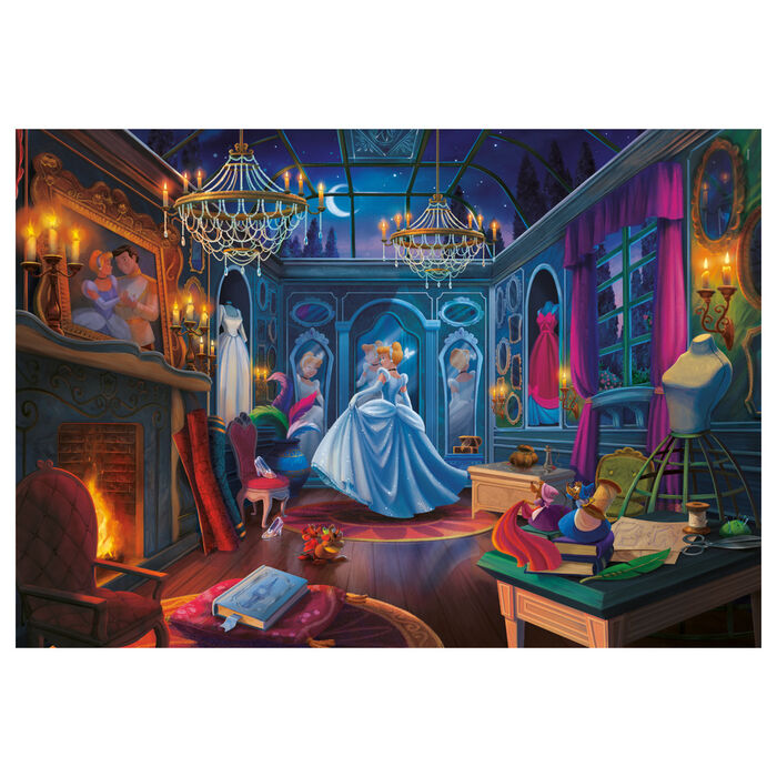 Imagen 2 - Puzzle Cenicienta La Cenicienta Disney 500Pzs