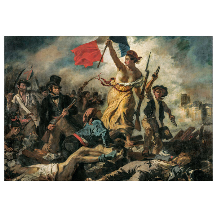 Imagen 3 - Puzzle La Libertad Lidera Al Pueblo 1000Pzs