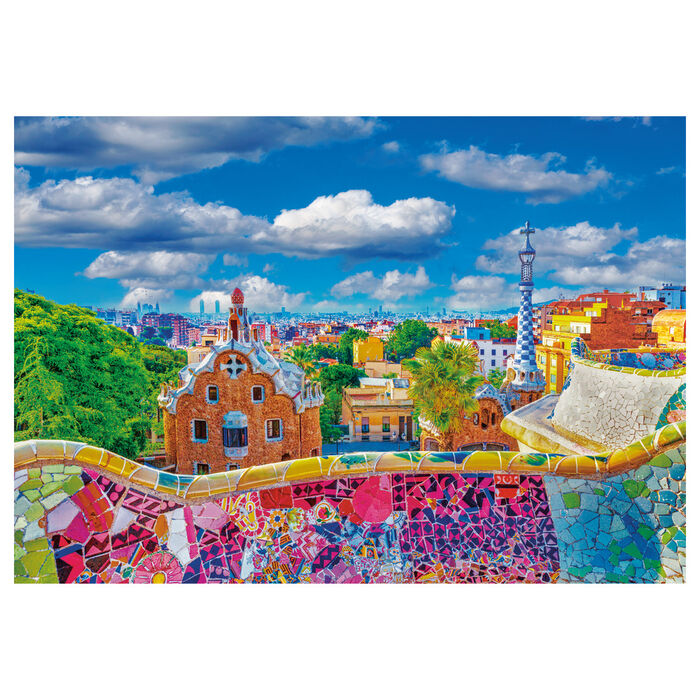 Imagen 3 - Puzzle Parque Guell Barcelona 1000Pzs