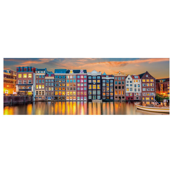 Imagen 2 - Puzzle Panorama Amsterdam 1000Pzs