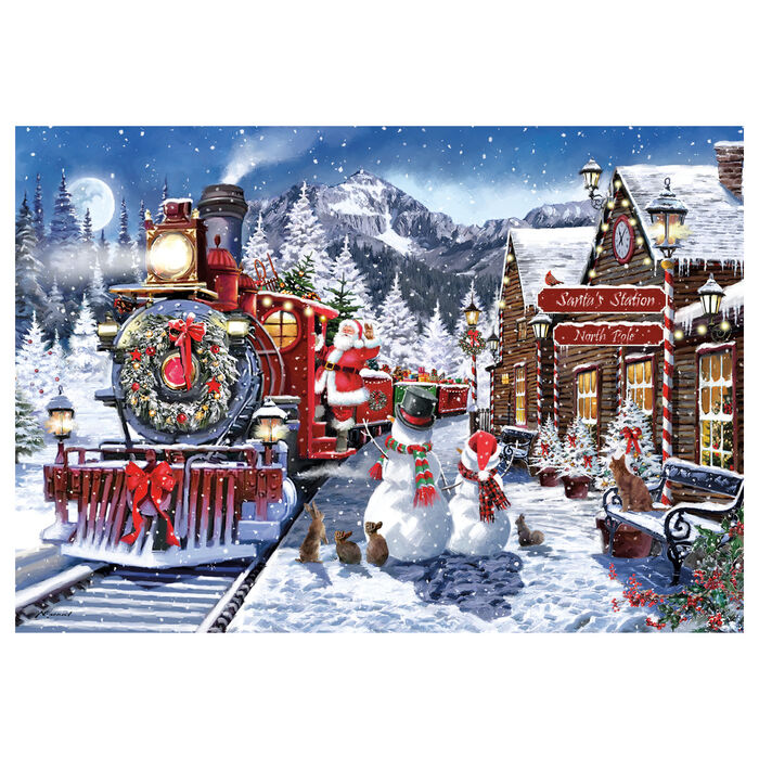 Imagen 2 - Puzzle Estacion De Tren 500Pzs