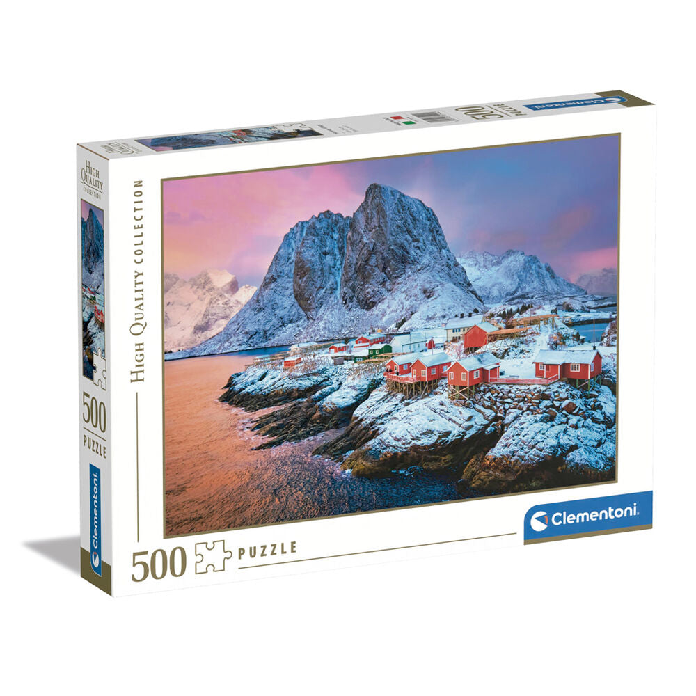 Imagen 2 - Puzzle Pueblo De Hamnoy 500Pzs