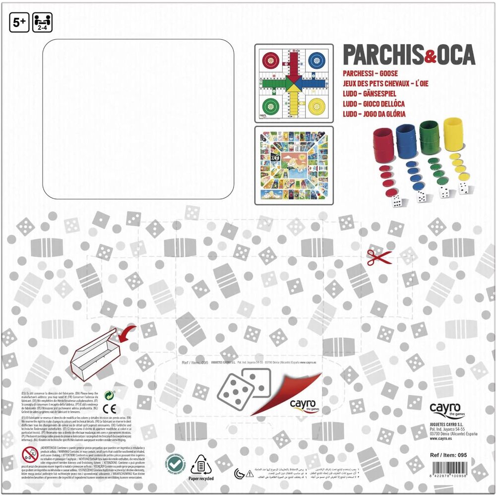 Imagen 2 - Juego Parchis Y Oca