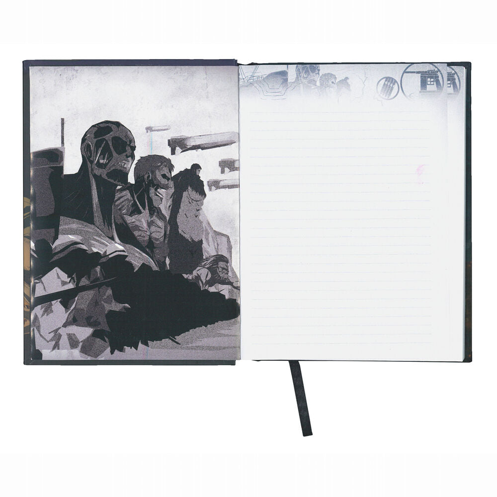 Imagen 4 - Cuaderno Con Luz Strugglen Attack On Titans