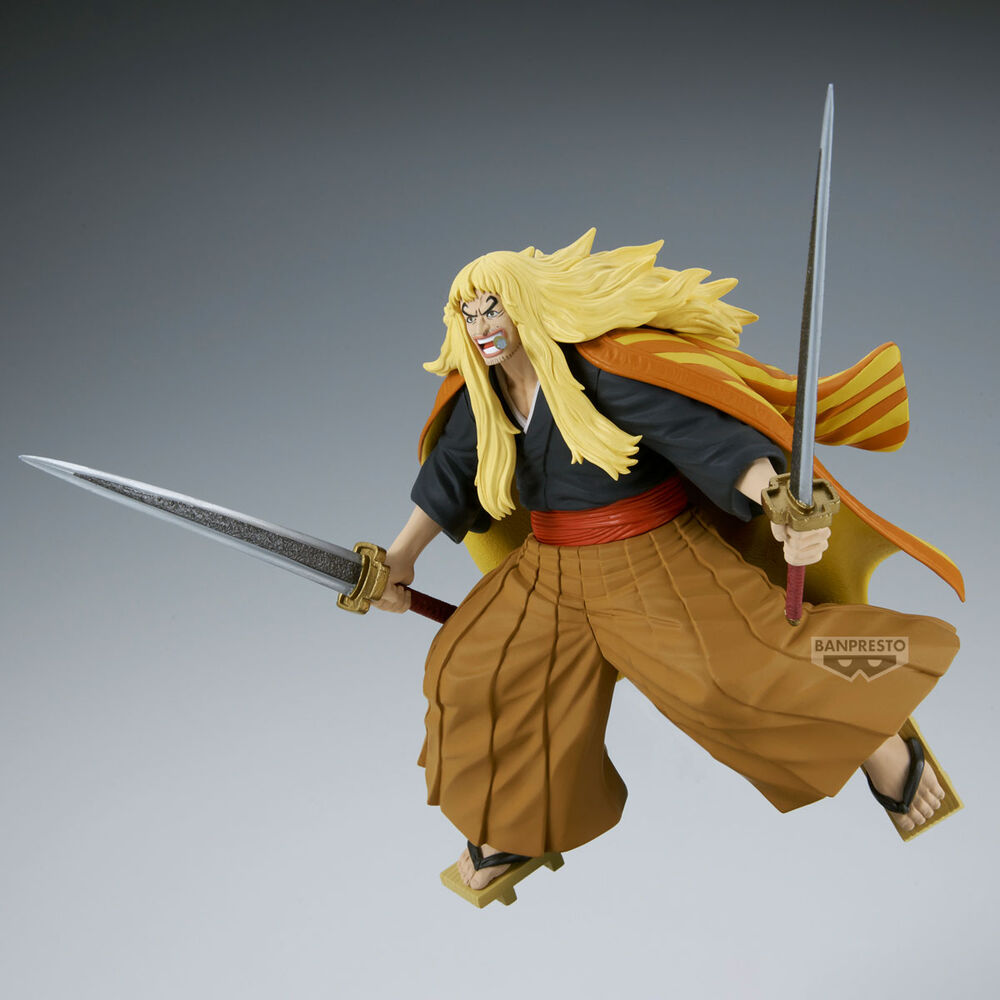 Imagen 4 - Figura Shiki El Leon Dorado Battle Record One Piece 16Cm