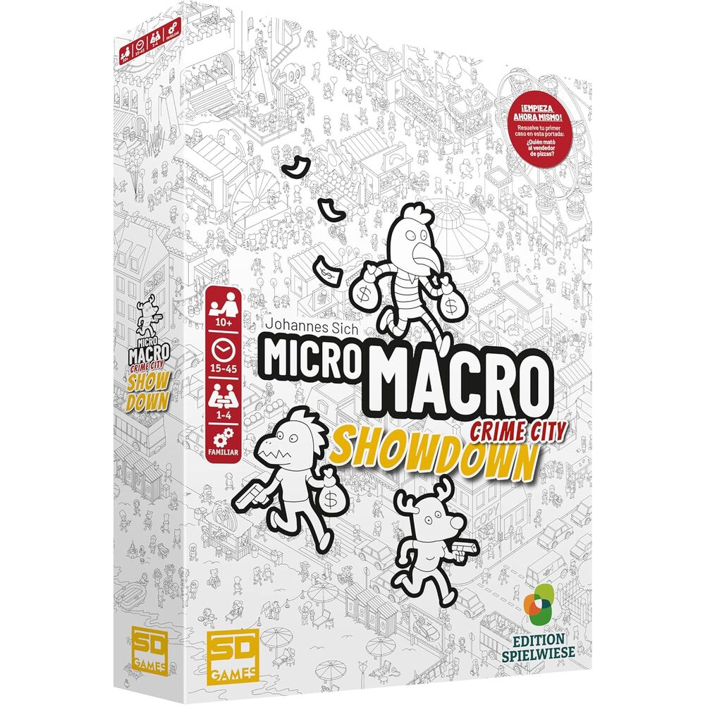 Imagen 1 - Juego Micro Macro Showdown Español
