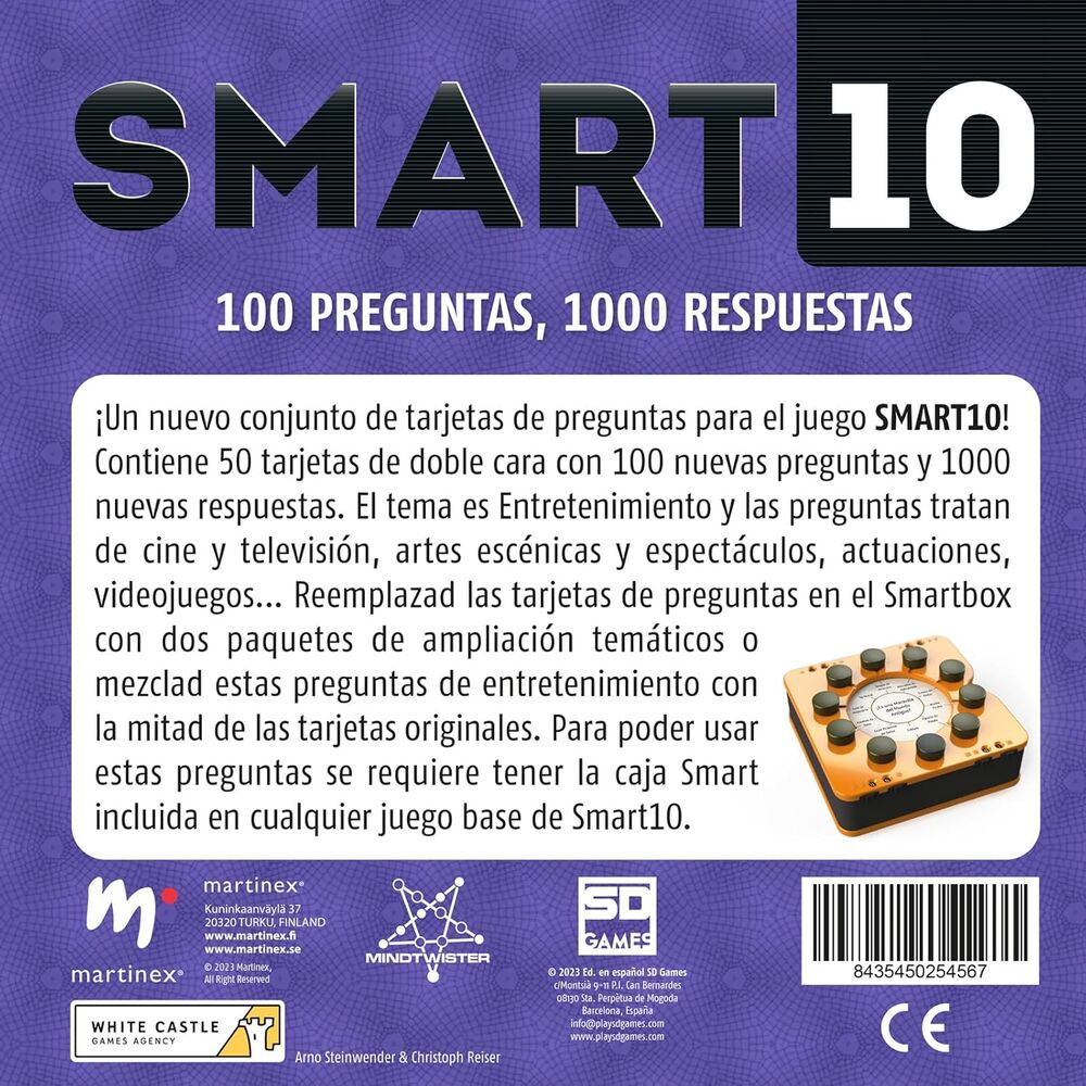 Imagen 2 - Expansion Entretenimiento Juego Smart 10 Español