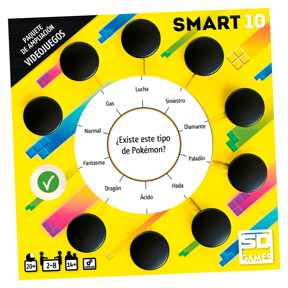 Imagen 1 - Expansion Videojuegos Juego Smart 10 Español