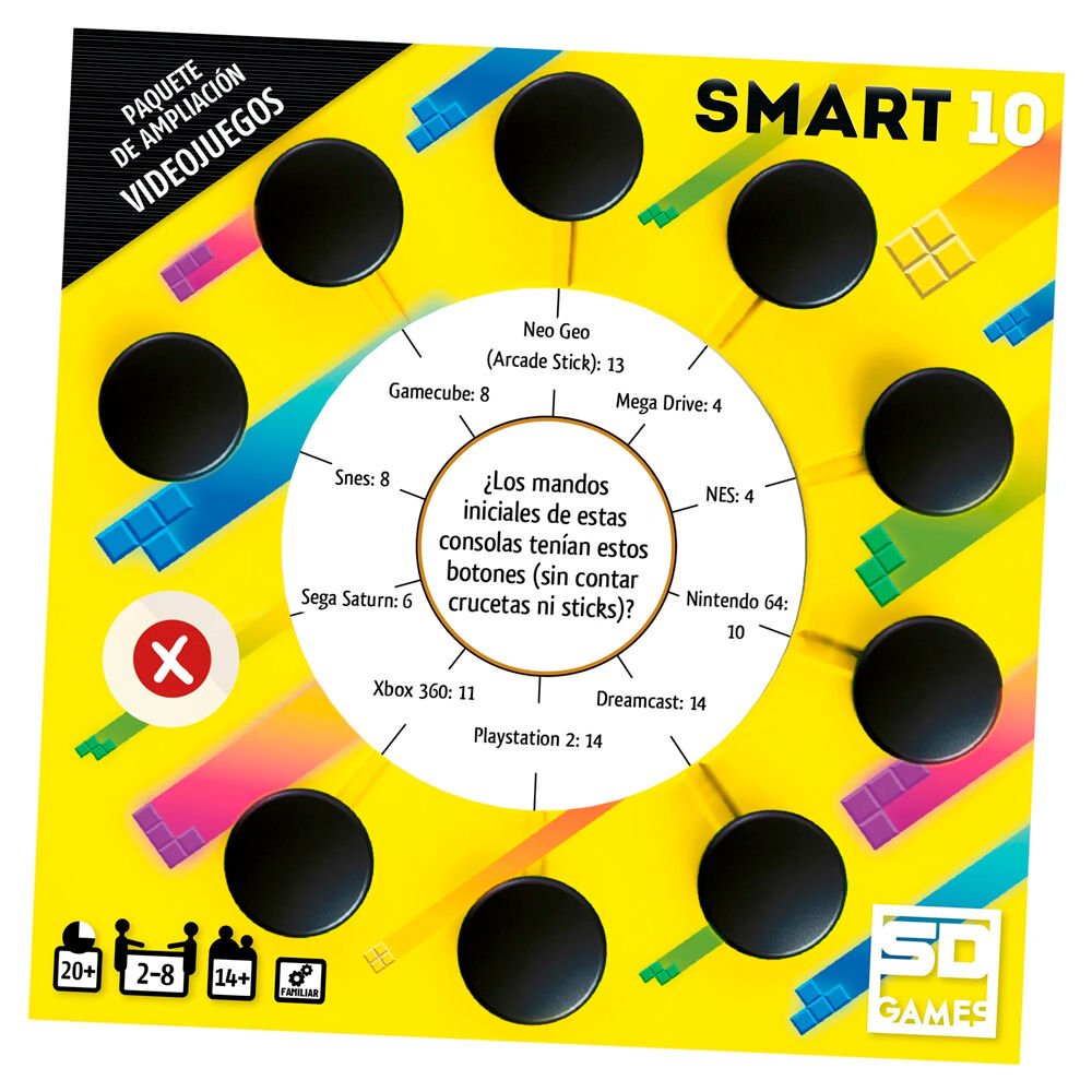 Imagen 4 - Expansion Videojuegos Juego Smart 10 Español