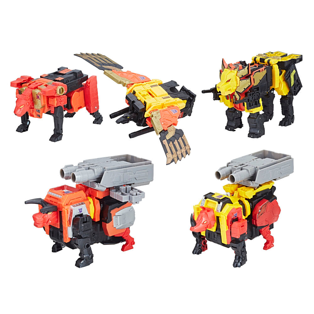 Imagen 2 - Set Figuras Power Of The Primes Predaking Combiner Transformers