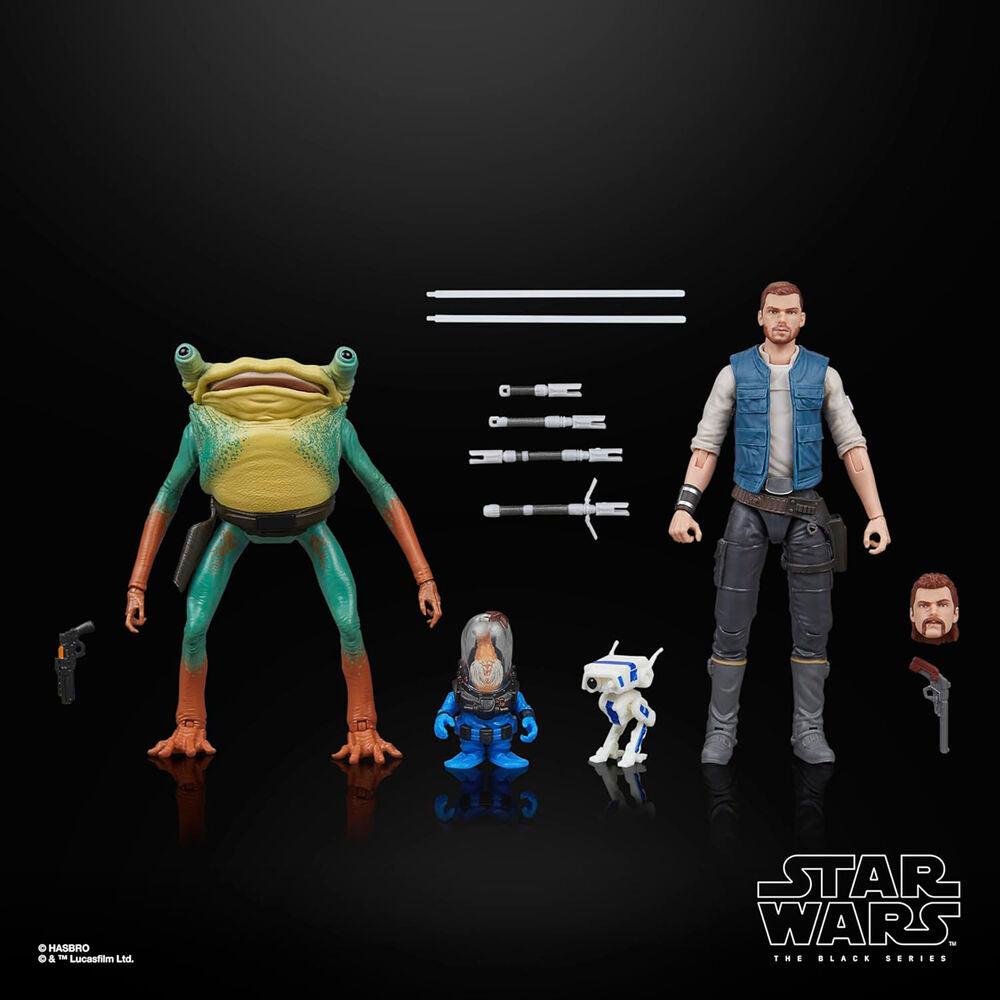 Imagen 4 - Blister 2 Figuras Cal Kestis Turgle & Skoova Stev Star Wars 15Cm