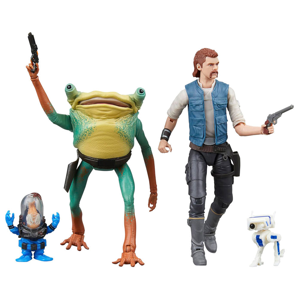 Imagen 1 - Blister 2 Figuras Cal Kestis Turgle & Skoova Stev Star Wars 15Cm
