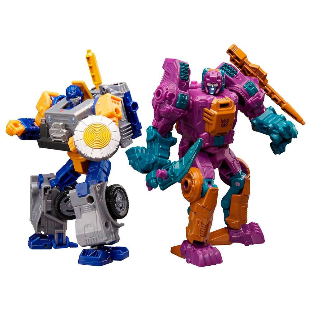 Imagen 6 - Set 2 Figuras Fisitron & Carnivac Transformers Age Of The Primes 14Cm