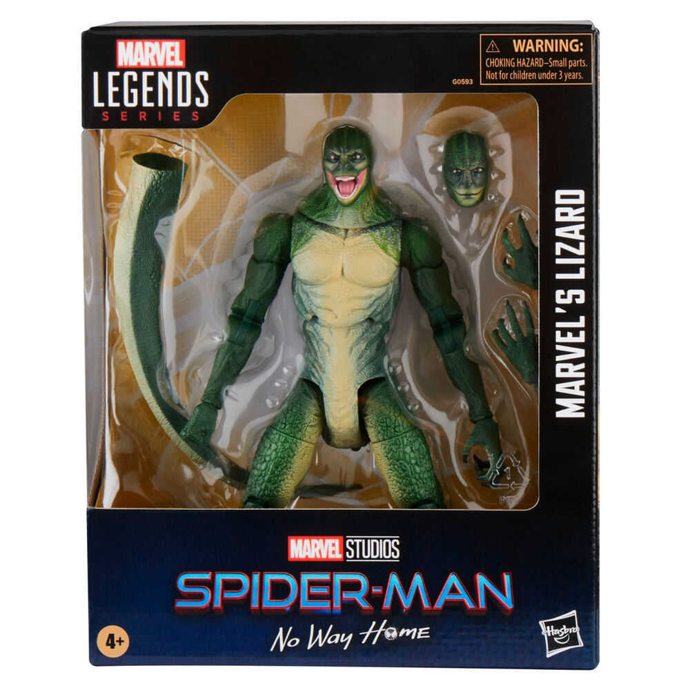 Imagen 1 - Figura Marvels Lizard Spiderman No Way Home Marvel Legends Series 15Cm